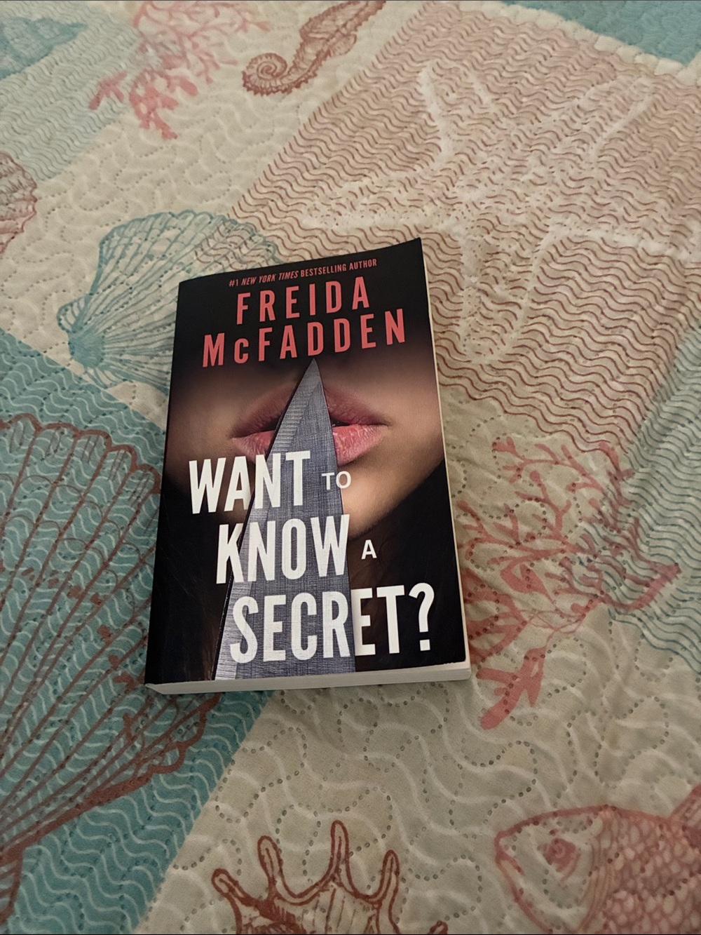 Freida McFadden "Want to Know a Secret?" Paperback Thriller